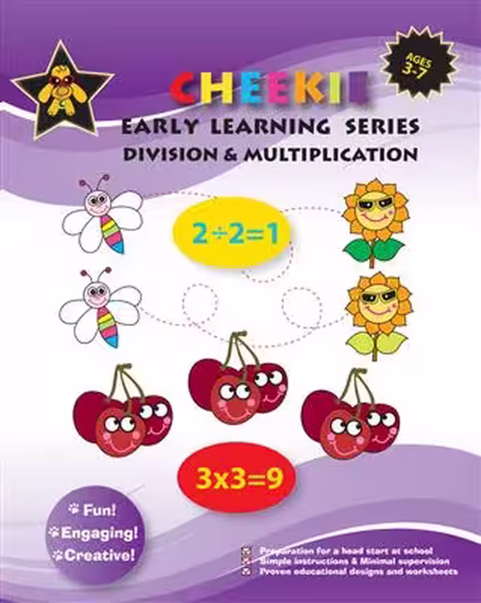 دانلود کتاب Cheekie Early Learning Series Division and Multiplication