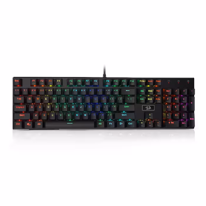 کیبورد گیمینگ ردراگون K556 DEVARAJAS BROWN SW