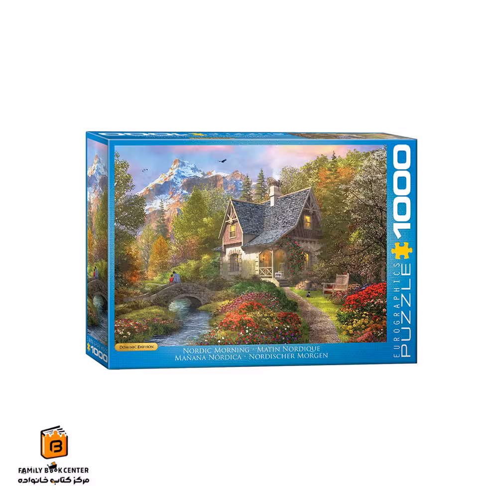 پازل 1000 تکه (6000-0966) Nordic Morning یوروگرافیکس (Euro ghraphics)