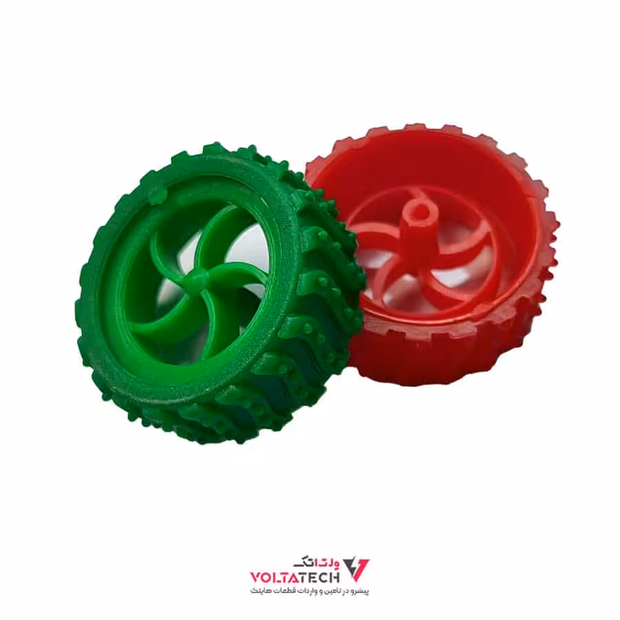 چرخ آج دار ژله ای 1.5×3.5 سانت طرح کراس