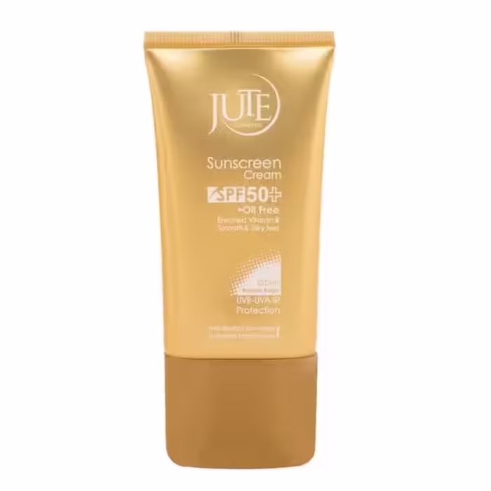 کرم ضد آفتاب پوست چرب بژ طبیعی 40 میلی لیتری ژوت Jute