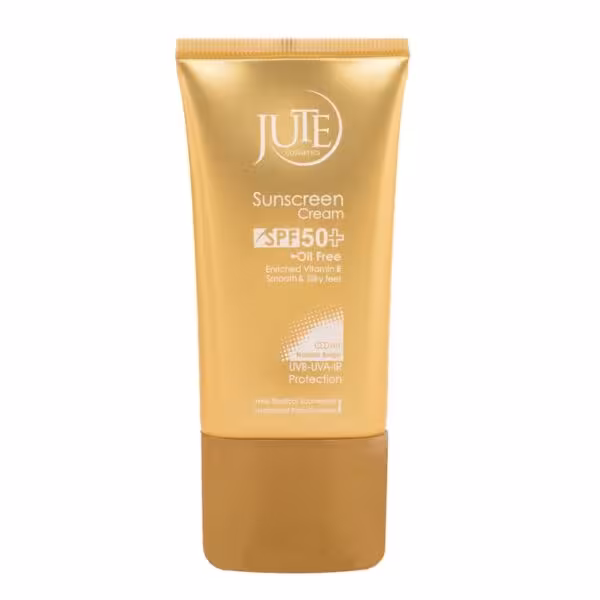 کرم ضد آفتاب پوست چرب بژ طبیعی 40 میلی لیتری ژوت Jute