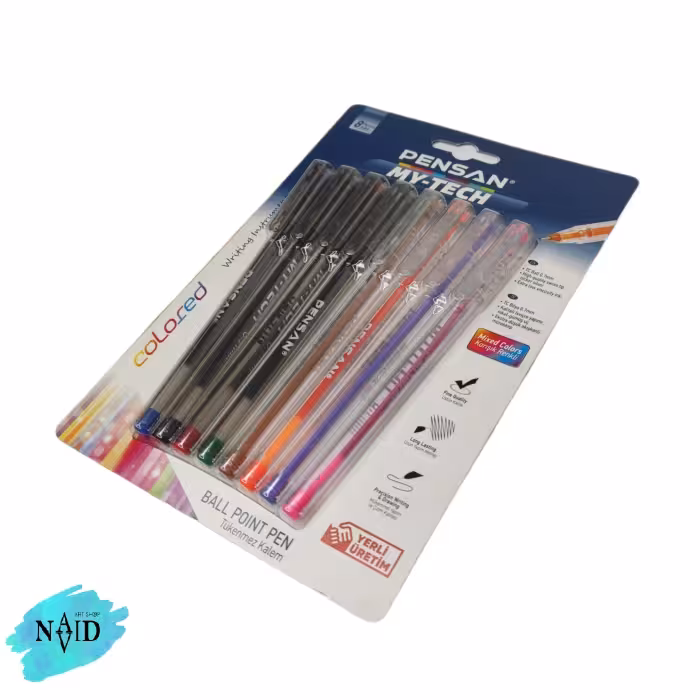 خودکار رنگی 8 رنگ پنسان مدل مای تاچ