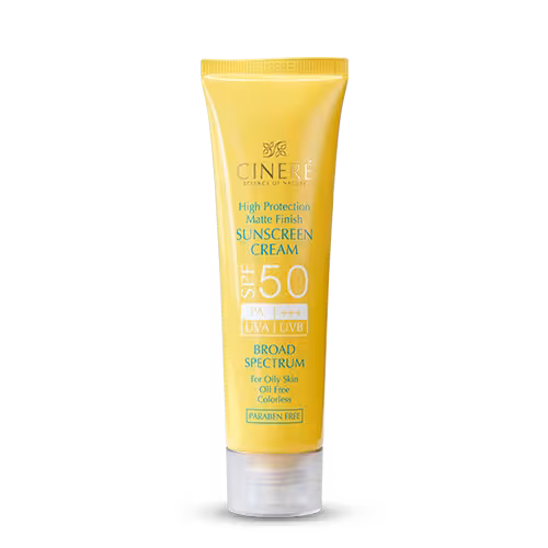 کرم ضد آفتاب SPF 50 بدون رنگ فاقد چربی سینره