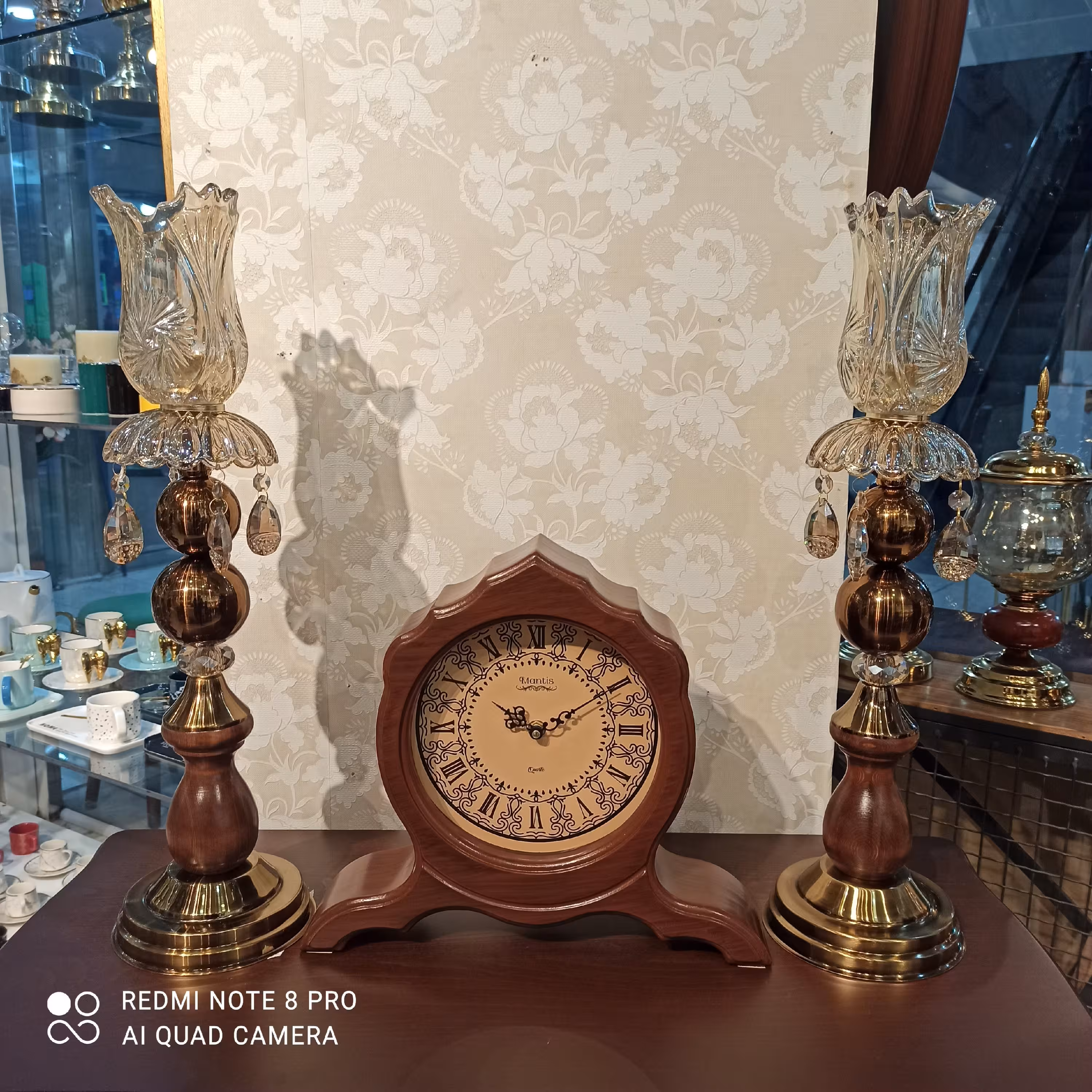 ساعت وشمعدانی کد5