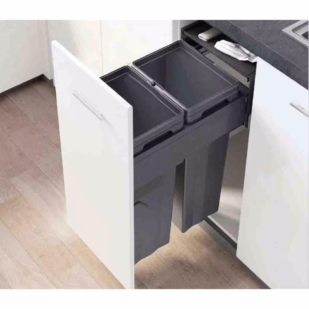 سطل 2 قلو ریلی Max Bin مدل 9018_ ملونی/Melloni