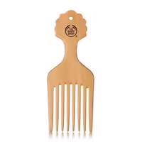 شانه چوبی جدید بامبو مخصوص موهای فر بادی شاپ Natural Curl Comb