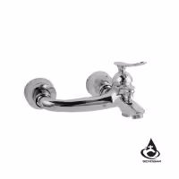 شیر حمام آرچر کروم