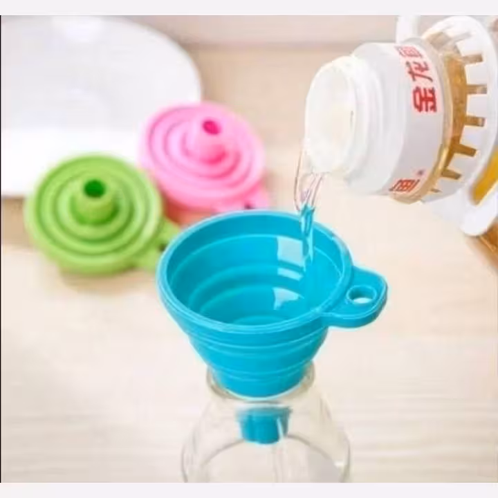 قیف تاشو سیلیکونی | amazonchi