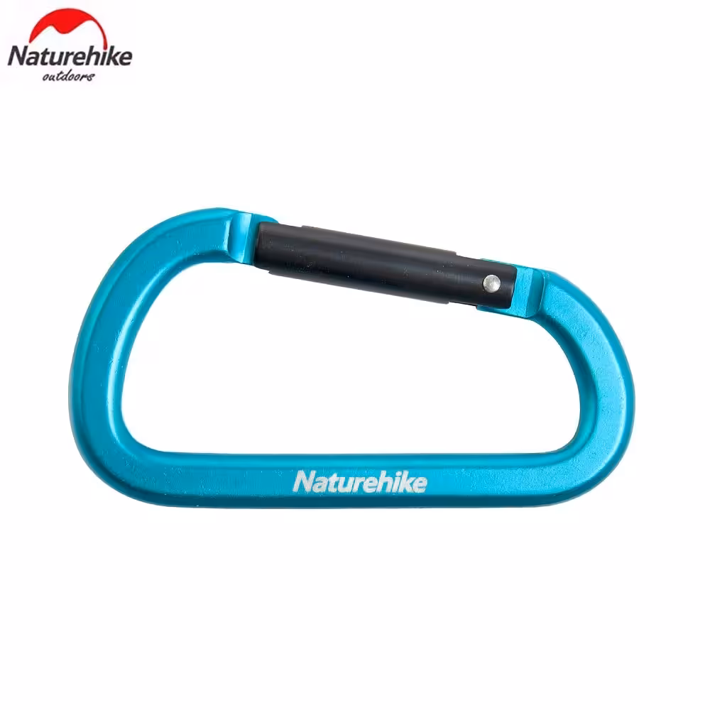 کارابین کوهنوردی نیچرهایک مدل D-Utility 8cm No-Lock