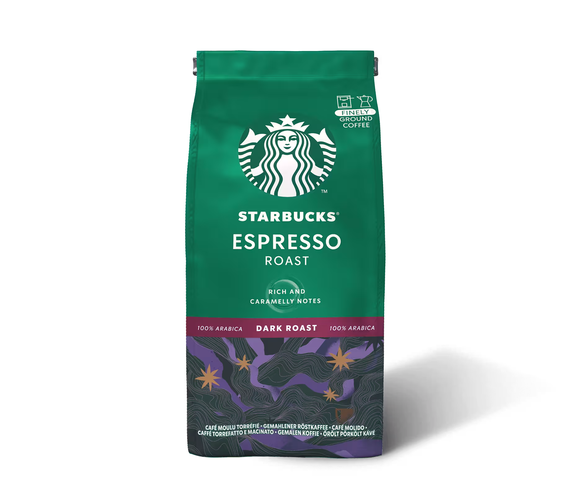 پودر قهوه اسپرسو روست استارباکس Starbucks وزن 200 گرم