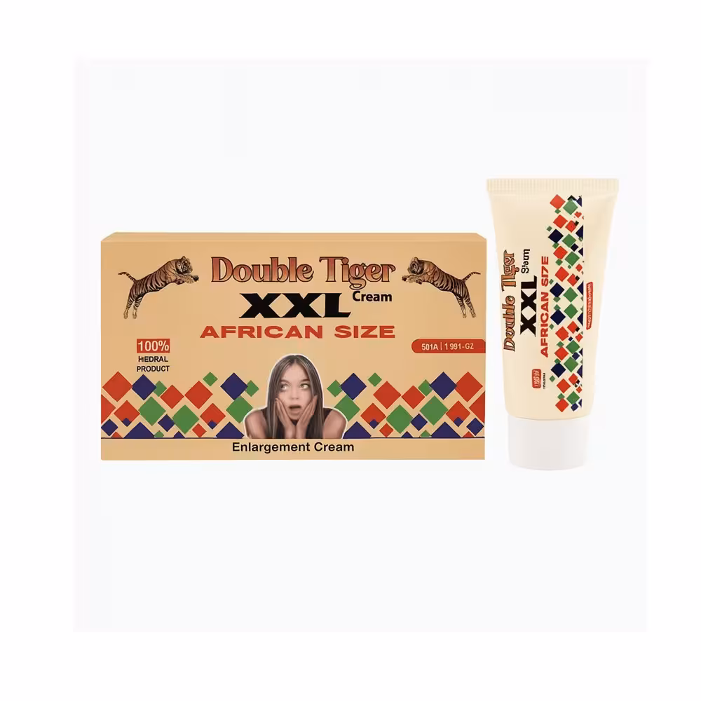 کرم تقویت نعوظ و سفت‌کننده فوری اقایان Double Tiger XXL انقضا 2030