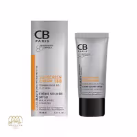 کرم ضد آفتاب پوست مختلط تا چرب بی رنگ SPF50 سی بی