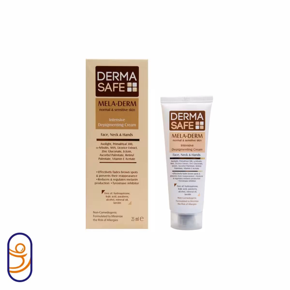 کرم روشن کننده پوست نرمال و حساس درماسیف