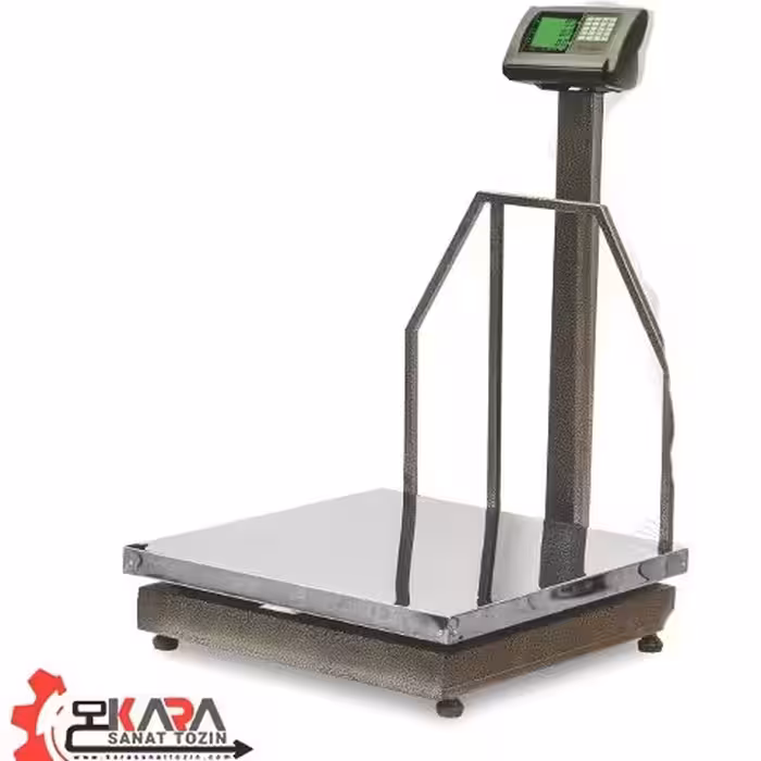 باسکول 500 کیلویی کفه استیل نیکو