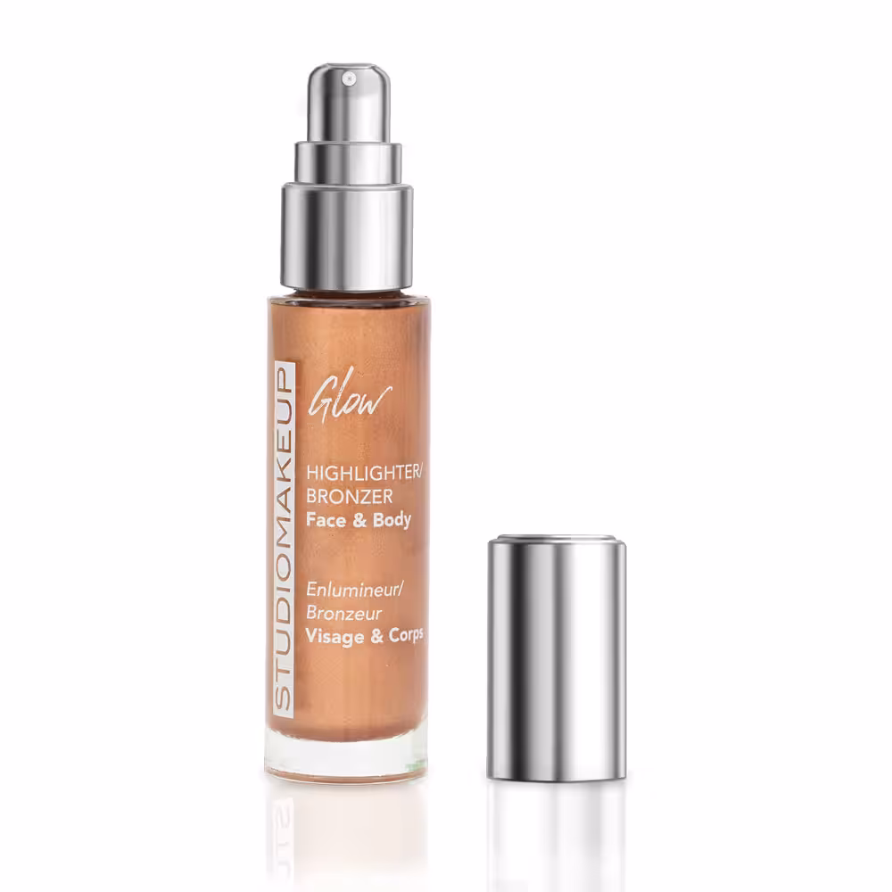 هایلایتر/برنزر صورت و بدن استودیو میکاپ