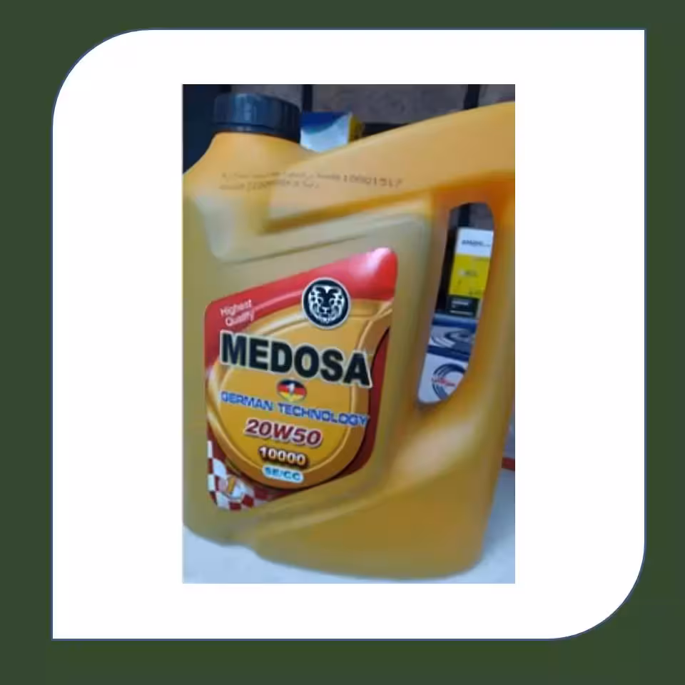 روغن موتور 10000 20W50 SE/CC مدوسا چهار لیتری-فروشگاه اینترنتی کارنوئل CARnoel