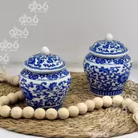 بانکه سرامیکی جینجر قلم آبی str165