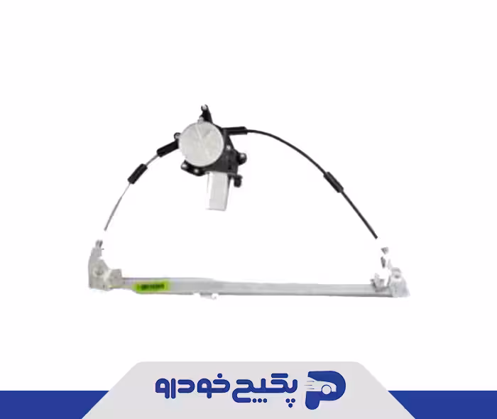 شیشه بالا برقی عقب چپ پژو slx - پارس 416003 جی ای اس پی