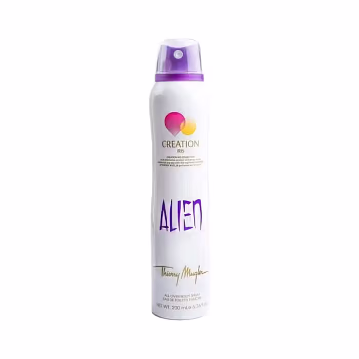 اسپری بدن زنانه کریشن آیریس مدل ALIEN حجم 200 میلی لیتر