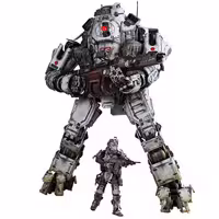 اکشن فیگور اطلس و خلبان از بازی تایتان فال | Titanfall | برند Threezero