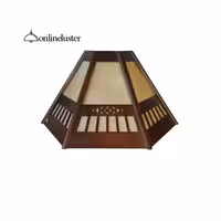 دیواری چوبی چتری منبت