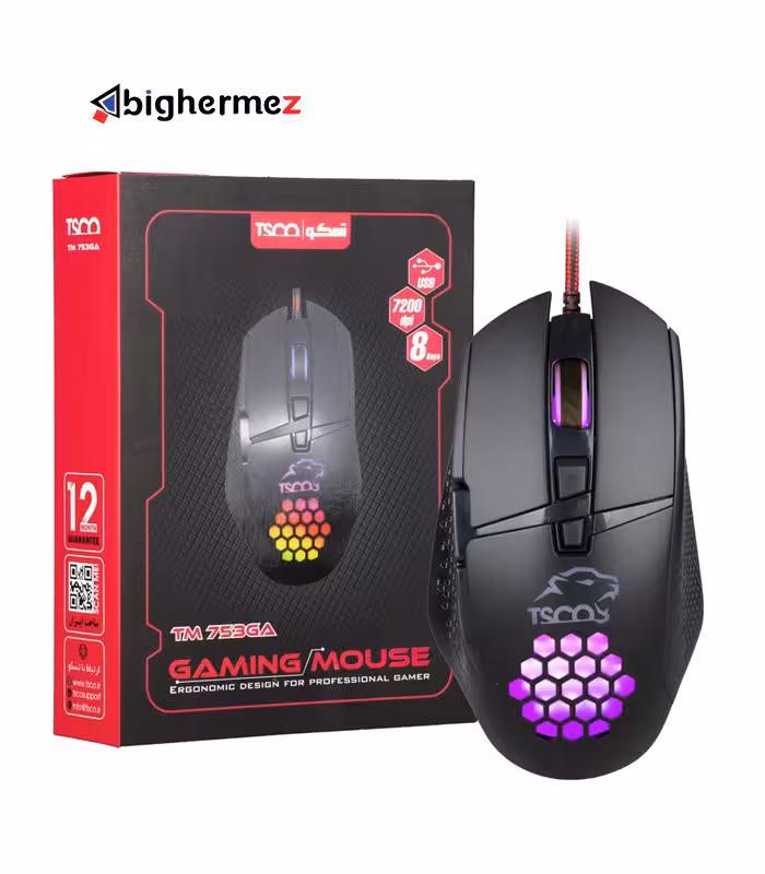 ماوس باسیم مخصوص بازی تسکو مدل TM 753GA