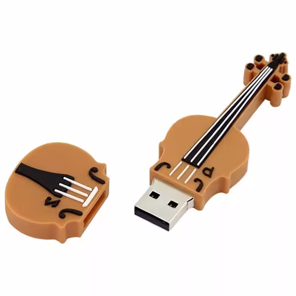 فلش مموری کینگ فست مدل Guitar MU-13 ظرفیت 32 گیگابایت