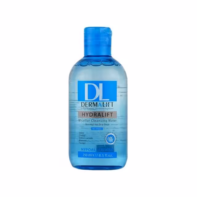 محلول پاک کننده آرایش صورت درمالیفت مدل HYDRALIFT حجم 250 میلی لیتر
