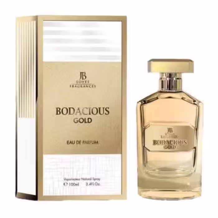 ادکلن مردانه/زنانه JB LOVES FRAGRANCE مدل GOLD حجم 100 میلی‌لیتر