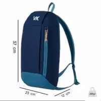 کوله پشتی 10 لیتری ضد رطوبت VK ( سرمه ای/آبی )