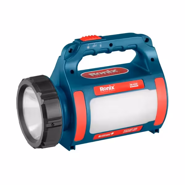نورافکن شارژی دوکاره رونیکس مدل 4230