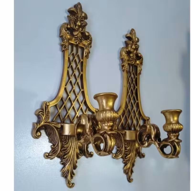 شمعدان توری 2 عددی