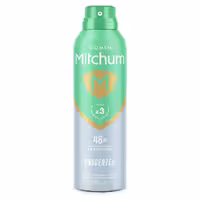 اسپری ضد تعریق زنانه میچام Mitchum مدل بدون عطر Unscented با ماندگاری 48 ساعته | محافظت کامل بدون هیچ رایحه اضافی