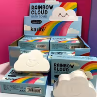 بمب حمام ابر رنگین کمان کاریته