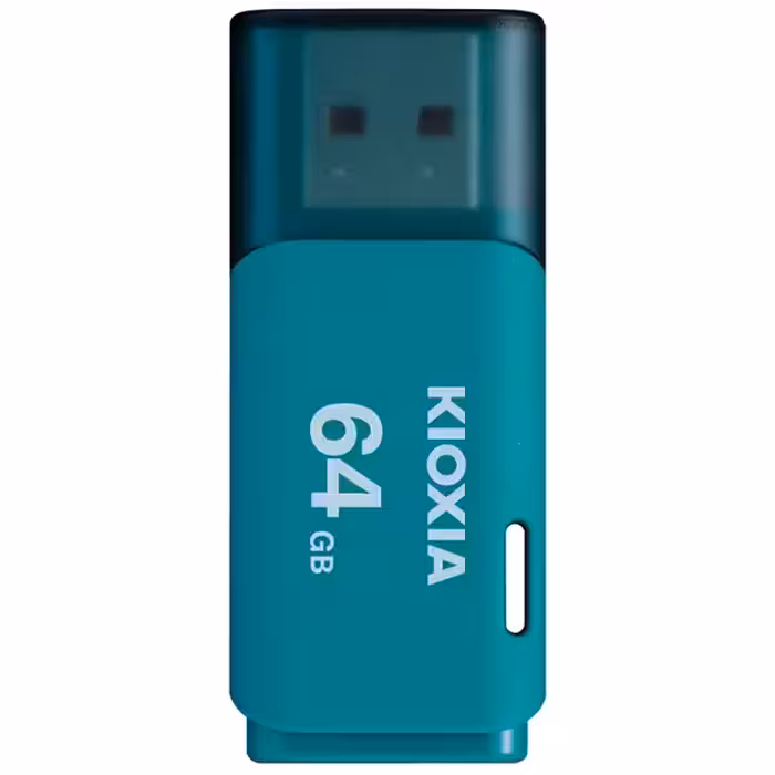فلش کیوکسیا مدل U202 LU202L064GG4 USB2.0 با ظرفیت 64 گیگابایت