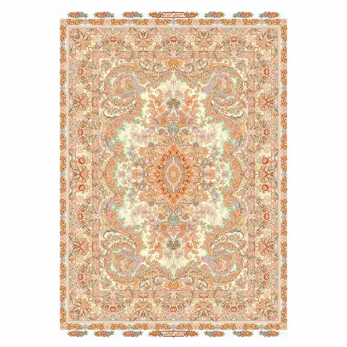 نخ و نقشه فرش دستباف کد 51003