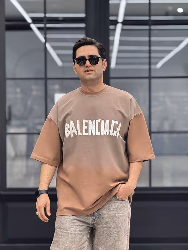 تیشرت چاپی بالنسیاگا