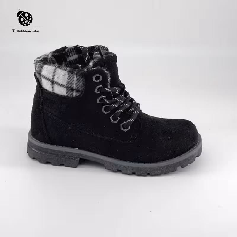 نیم بوت جیر چهار خانه Lupilu مشکی
