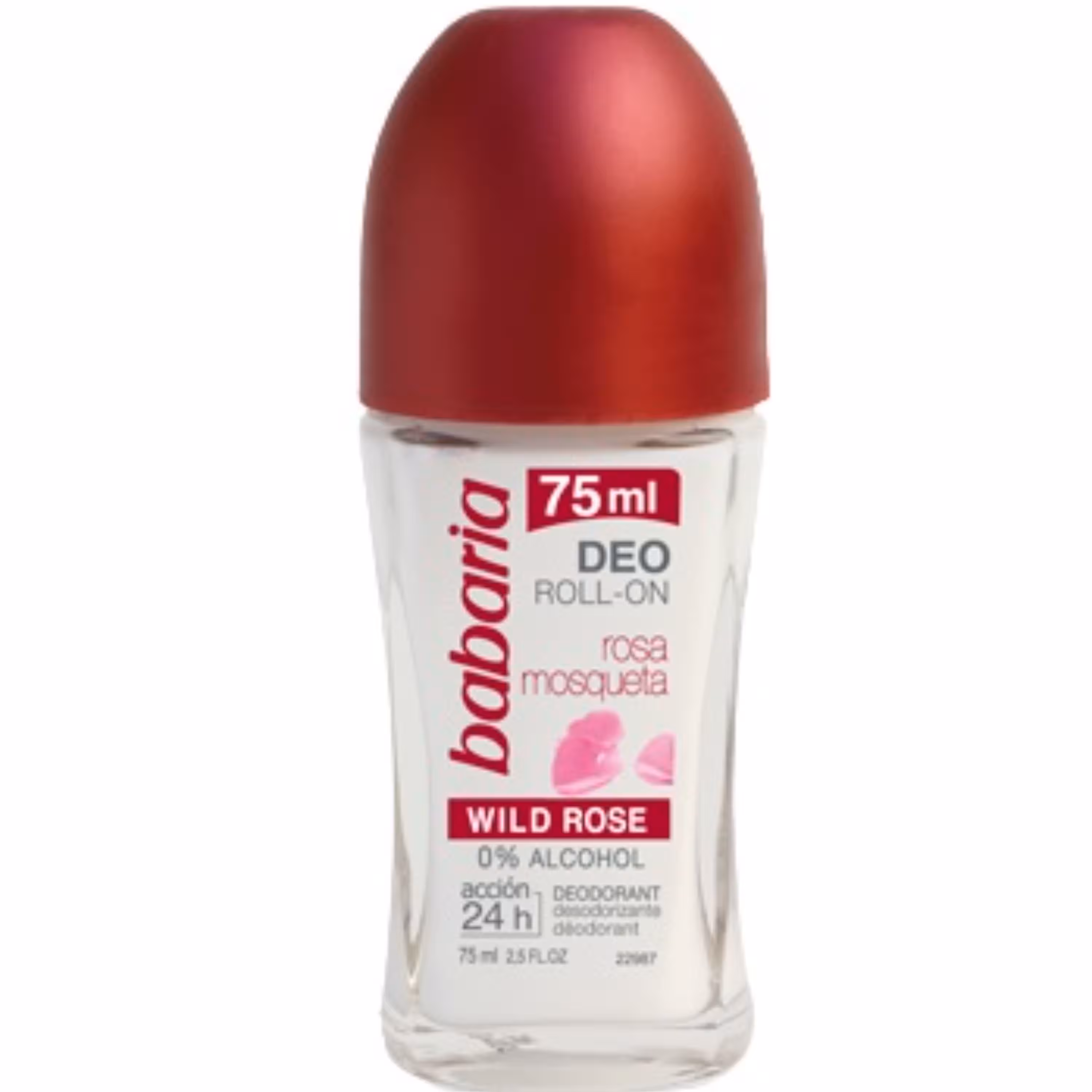 مام رول ضد تعریق باباریا حاوی روغن گل رز 75 میل