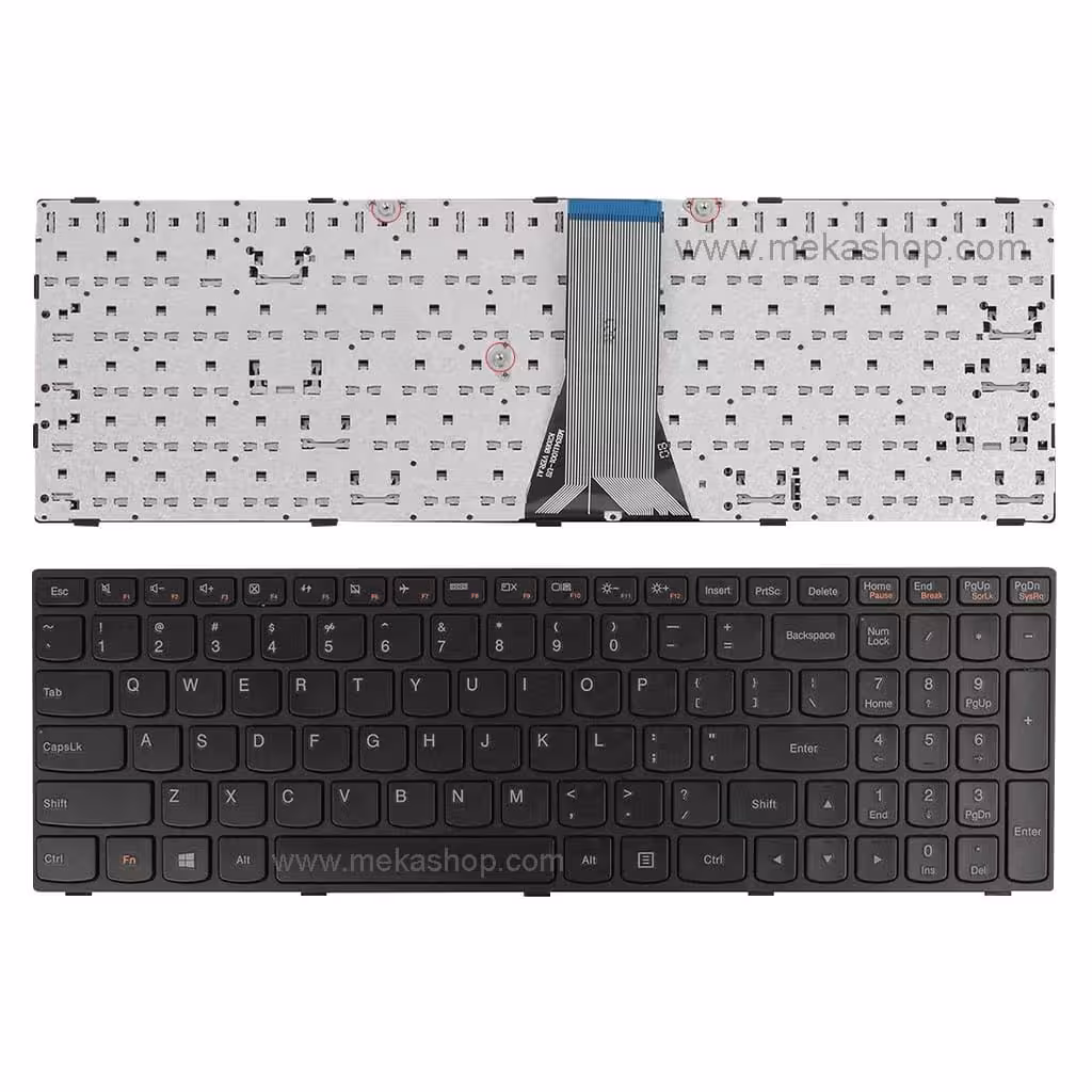 کیبورد لپ تاپ لنوو Lenovo G50-70 مشکی