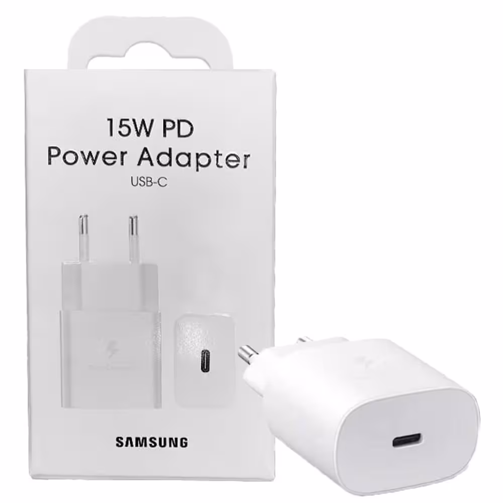 شارژر کلگی PD 2PIN سفید SAMSUNG 15W گارانتی IT