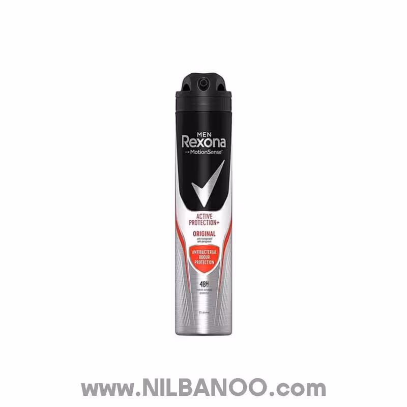 اسپری ضد تعریق مردانه رکسونا مدل Protection Active Original