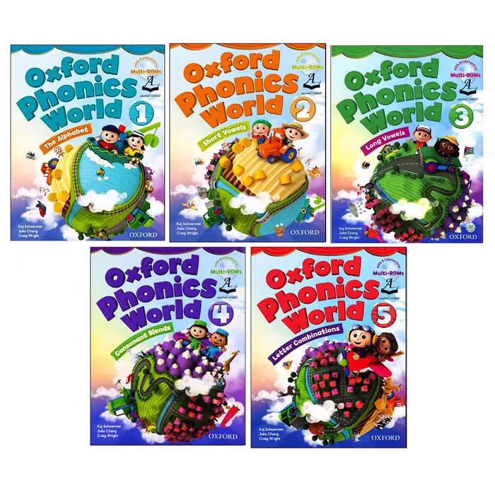 مجموعه 5 جلدی Oxford Phonics World