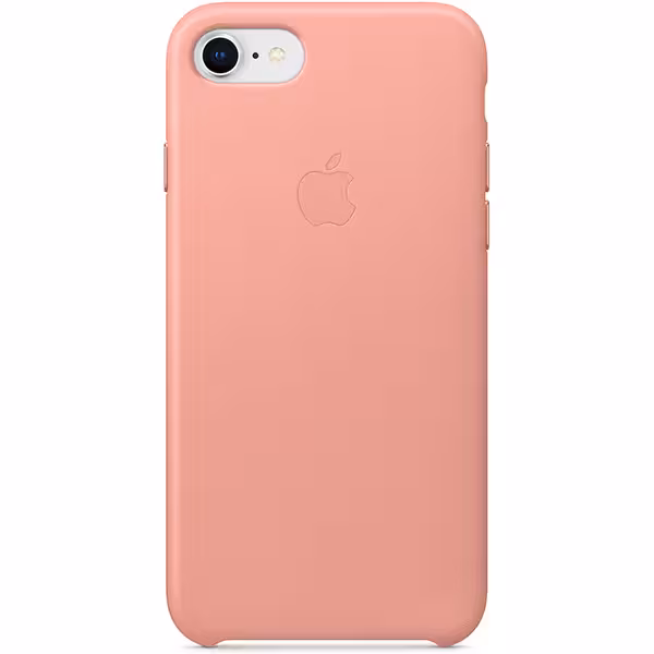 اورجینال آیفون 8 کیس چرم مخصوص آیفون 7 و آیفون 8 - صورتی - Hiapple.ir