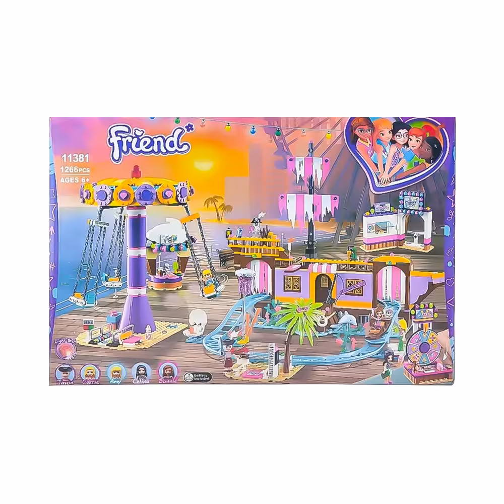 لگو شهربازی فرندز 1266 قطعه کد NO.11381