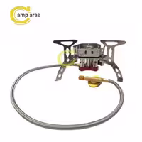 سرشعله 3 شعله کمپسور فندک دار CAMPSOR LT002