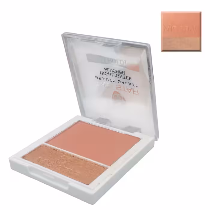 پالت رژ گونه و هایلایتر میستار شماره 5