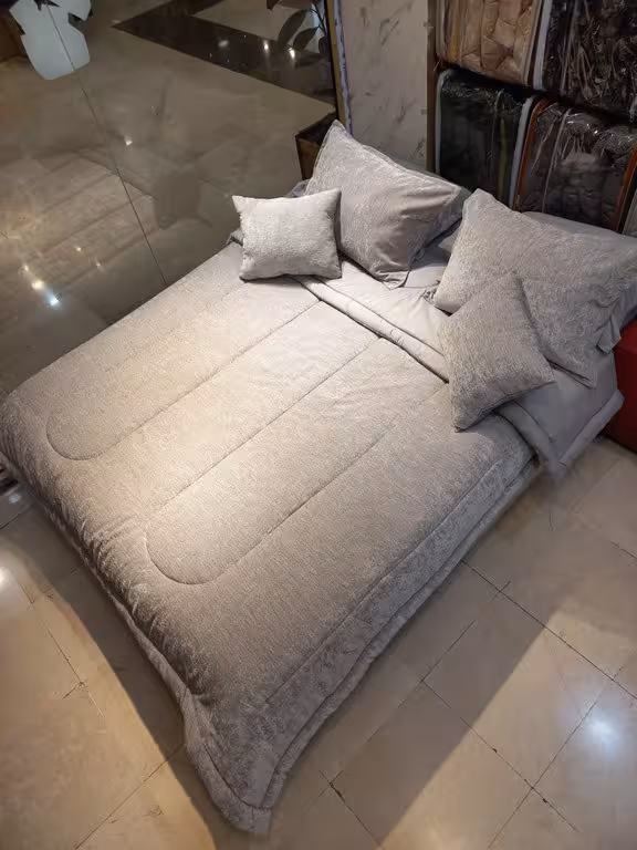 روتختی مخمل شانل ساده 8 تکه