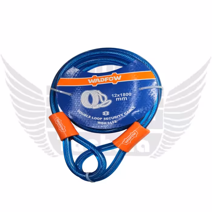 قفل دوچرخه کابلی وادفو مدل WBK3112